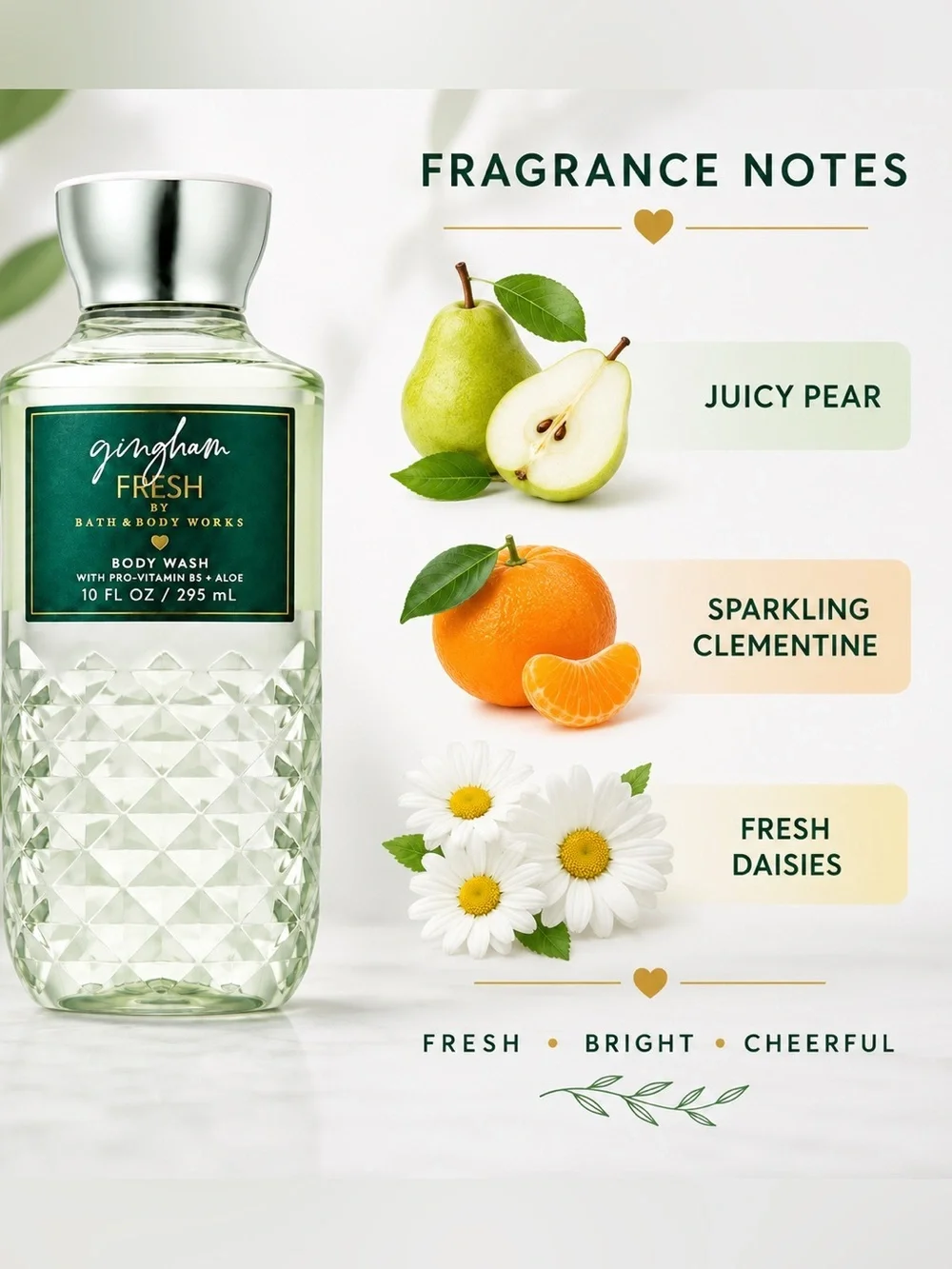 Bath & Body Works Gingham Fresh Body Wash